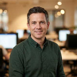 Daniel Carter, que aparece como director de tecnología en Cresta Nodivo, en una imagen de perfil