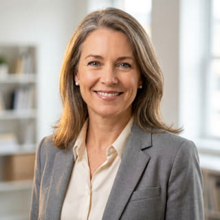 Sarah Coleman, que aparece como directora financiera en Cresta Nodivo, en una foto de perfil